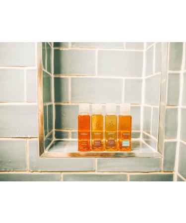 Aromatherapy Associates Mini Shower Oil Travel Collection - 4 Premium Oils (50ml each) - Revive, De-Stress Muscle, Rose Blends - Travel Case - 1 count - Buy Online on SooperMarket.com