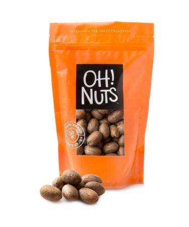 Oh! Nuts Pecans in Shell -2lb | Low-Carb, High-Protein Keto Snacks | Fresh 32oz Resealable Bulk Bag | All-Natural, Premium Nuts in Shell Without Salt or Sugar | Healthy Vegan, Gluten-Free Snacking