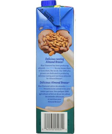 Blue Diamond Almond Breeze Original - Unsweetened - 6 x 946ml - Buy Online on SooperMarket.com