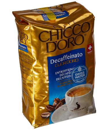 Chiccodoro Cuor d'Oro Decaffeinated Coffee Beans - 250g | Premium Italian Coffee | International Shipping - Buy Online on SooperMarket.com