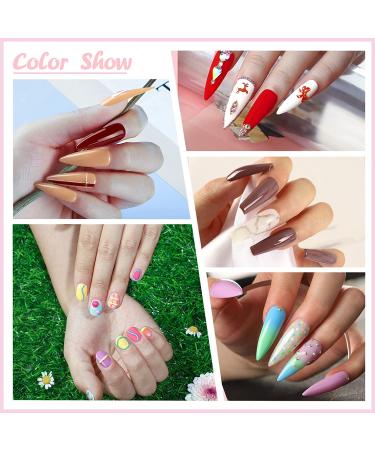 20pcs Gel Nail Polish Kit with 24W Nail Dryer Lamp - Professional Gel Manicure Set for Women and Girls - Buy Online on SooperMarket.com