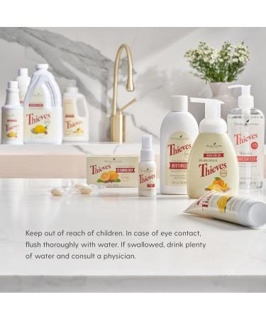 Young Living Thieves Ultra Concentrated Laundry Soap | 32 fl oz | Plant-Based Laundry Detergent & Cleaning Supplies for Eco-Friendly Cleaning - Buy Online on SooperMarket.com