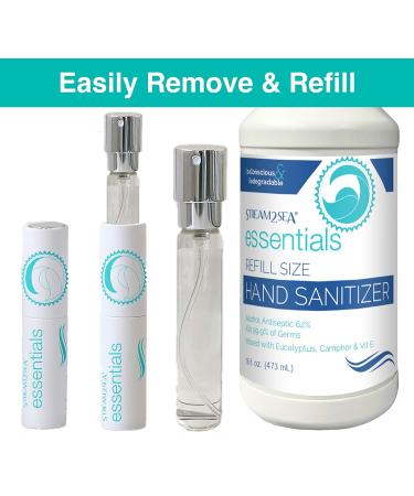 Stream2Sea 32 oz Vitamin E Infused Hand Sanitizer Refill - Reef Safe, Paraben Free & Biodegradable - Buy Online on SooperMarket.com