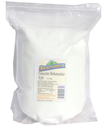 Xylitol - Finnish birch sugar premium quality - 3 kg
