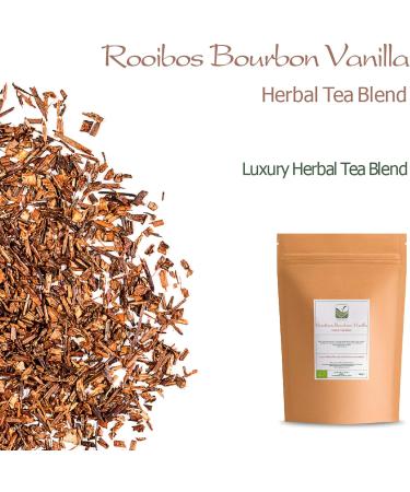 Organic Rooibos Bourbon Vanilla Tea - 100g Red Bush from South Africa - Buy Online on SooperMarket.com