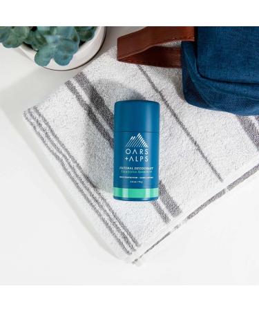 Oars + Alps Aluminum Free Deodorant for Men and Women Dermatologist Tested and Made with Clean Ingredients Vegan Eucalyptus Spearmint 1 Pack 2.6 Oz 1ct - Eucalyptus Spearmint 2.6 Ounce (Pack of 1) - Buy Online on SooperMarket.com