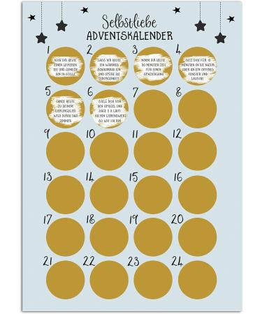 Nastami Self-Love Advent Calendar | A3 Christmas Countdown | International Shipping - Buy Online on SooperMarket.com