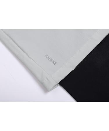 Badeke Boys 2 in 1 Running Compression Pants - Small Light Grey | Quick Drying & Breathable Workout Legging - Buy Online on SooperMarket.com