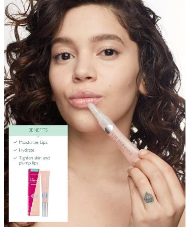 Patchology Lip Service Gloss-to-Balm Lip Treatment - Hyaluronic Acid Lip Care for Dry, Cracked, and Chapped Lips - Buy Online on SooperMarket.com