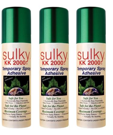 Sulky 4.23-Ounce Temporary Spray Adhesive (3-Pack)