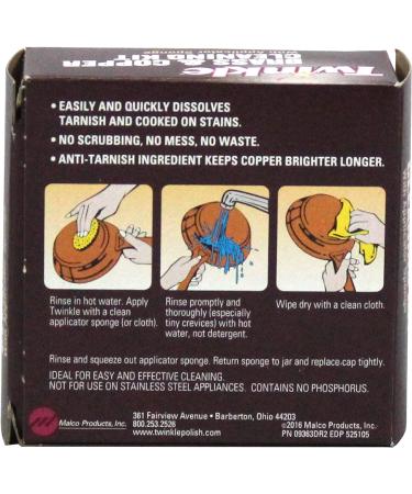 Twinkle Brass Copper Cleaning Kit - Professional Grade Polishing Solution - Buy Online on SooperMarket.com