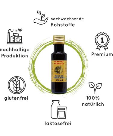 NaturGut Pure Egyptian Black Cumin Oil | 100ml Nigella Sativa - Premium Quality for Health Benefits - Buy Online on SooperMarket.com