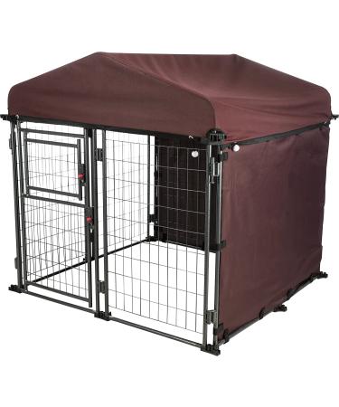 Trixie Deluxe Outdoor Dog Kennel System - Portable, Expandable, Lockable, Foldable, UV Protection - Medium Side Panel - Buy Online on SooperMarket.com
