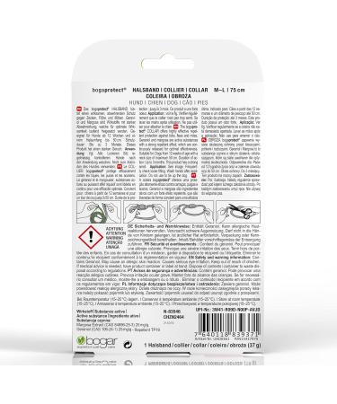 Bogaprotect Collar - Natural Flea & Tick Protection for Dogs | Up to 12 Weeks | 100% Natural Ingredients | Size M-L (75cm) - Buy Online on SooperMarket.com