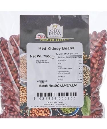 Old India Red Kidney Beans 750g - Premium Quality Beans for Delicious Meals - Buy Online on SooperMarket.com