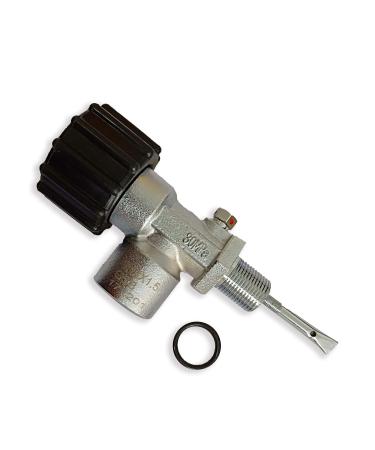 Acecare Compressed Air Carbon Fiber Cylinder Valve in 4500psi Paintball Tank Valve Refill Airgun Air Rifle M18*1.5