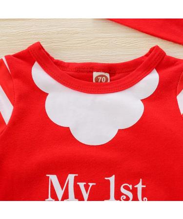 Loalirando My First Christmas Baby Romper 12-18 Months - Santa Claus Theme - Buy Online on SooperMarket.com