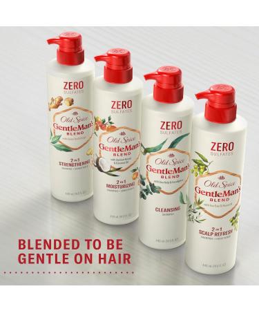 Old Spice Gentleman s Blend 2-in-1 Shampoo & Conditioner with Apricot Kernel & Coconut Oil - Moisturizing Hair Care 14.8 fl oz - International Shipping Available - Buy Online on SooperMarket.com