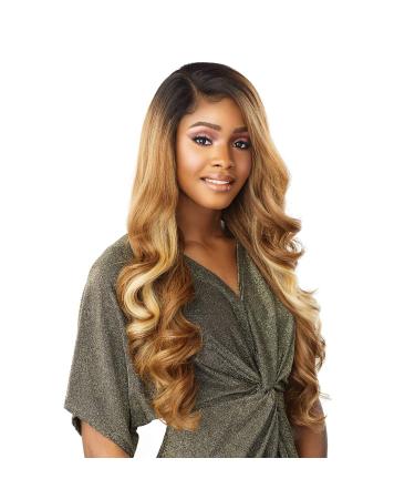 Sensationnel Butta Lace Front Wig - Natural Pre-Plucked Hairline Hand-tied HD Transparent Lace 5 Inch Deep Part with Babyhair - BUTTA Unit 7 (2) Brown