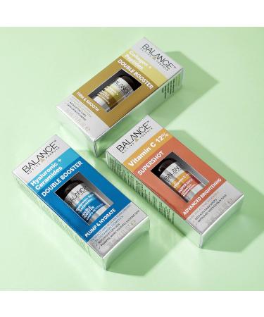 Balance Active Formula Collagen + Peptides Double Booster (30ml) - Formulated with Marine Collagen + a 2.5% Peptide Solution Known to Reduce fine Lines & Wrinkles - Buy Online on SooperMarket.com