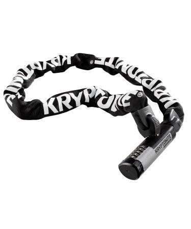 Kryptonite Kryptolok 912 9.5mm Combo Chain Bicycle Lock , Black