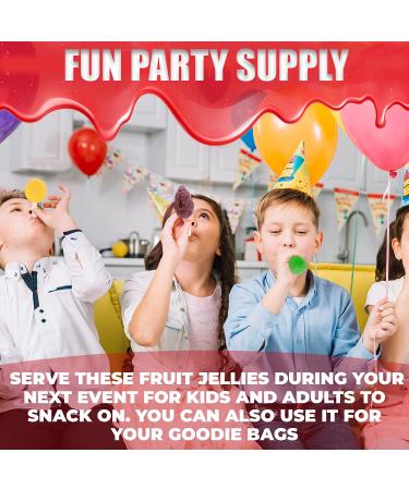 Fusion Select Fruit-Shaped Jelly Snacks - Assorted Flavors (Strawberry, Orange, Apple & More) - TikTok Challenge Hit! - Buy Online on SooperMarket.com