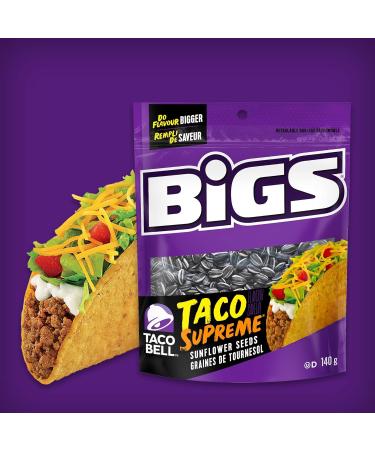 BIGS Taco Supreme Flavour Sunflower Seeds 140 grams - Buy Online on SooperMarket.com