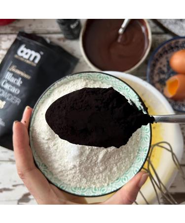 BAM Luxurious Cocoa Powder - 100% Intense Black Cocoa for Baking & Desserts (200g) - Premium Quality International Shipping - Buy Online on SooperMarket.com