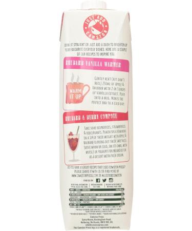 Cawston Press Apple and Rhubarb Juice 1L - Refreshing Blend of Apple Rhubarb - 1 Pack - Buy Online on SooperMarket.com