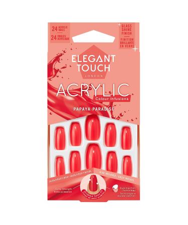 Elegant Touch Colour Acrylics Papaya Paradise Papaya Paradise 1 count (Pack of 1)