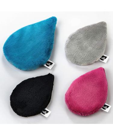 The Mitty 4-Piece Set of Reusable Ultra Soft Facial Cloths Great for Sensitive Skin and Rosacea