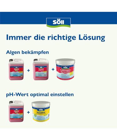 S ll 80535 Algosol Forte - 500ml Pond Care for Algae Control | Quick Relief from Floating Algae & Green Water - Buy Online on SooperMarket.com