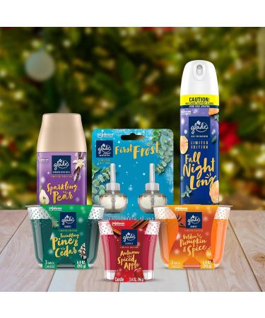 Glade Automatic Spray Refill - Autumn Spiced Apple Air Freshener for Home & Bathroom | Limited Edition | 6.2 Oz - Ship Internationally - Buy Online on SooperMarket.com