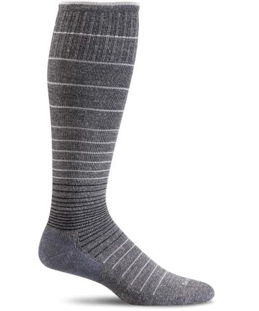 Sockwell Women's Circulator Moderate Graduated Compression Socks Anthracite - M/L