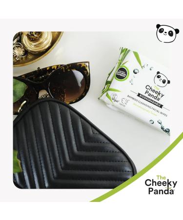 The Cheeky Panda Face Towels - Hypoallergenic Eco-Friendly Makeup Remover | Fragrance-Free Super Soft & Sustainable | Pack of 25 (2 Pack) - Buy Online on SooperMarket.com