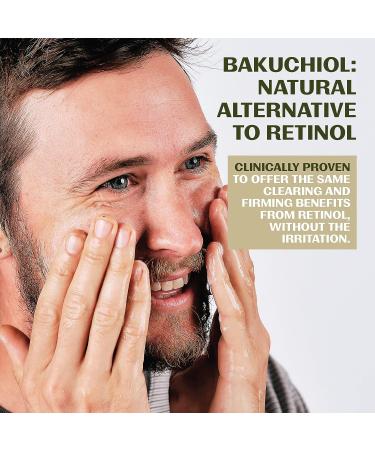 Thrive Natural Bakuchiol Serum - Vegan Collagen Boosting Formula with Hyaluronic Acid for Brighter, Firmer Skin - Made in USA - Buy Online on SooperMarket.com