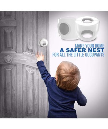 Tiny Patrol 8 Pack Baby Safety Childproof Door Knob Cover  Universal-Fit Most Knobs - Buy Online on SooperMarket.com