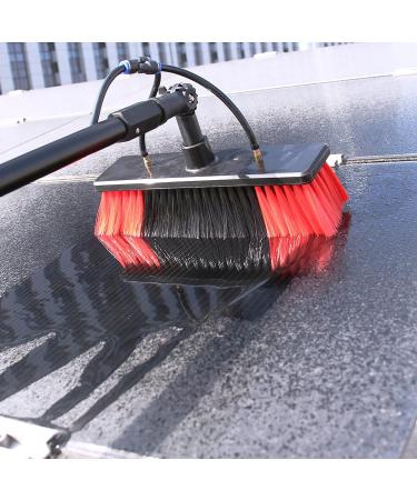 Window Cleaning Pole Window Cleaner Kit Water/Hose Fed Pole Window Cleaning Brush Equipment Water Fed Telescopic Brush for Window Cleaning Photovoltaic Panel Cleaning Trucks 55cm Brush Head 11M/36FT - Buy Online on SooperMarket.com