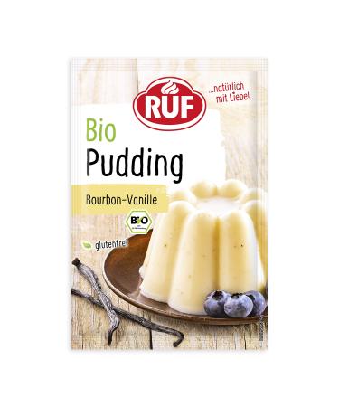 Call organic pudding bourbon vanilla pudding powder with vanilla aroma from controlled organic cultivation gluten-free vegan 2 Pack (2 x 40g) 40 g (1 Pack) vanilla