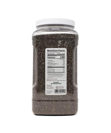Badia Organic Chia Seed 5.5 lb (2 Pack) - Premium Quality Superfood - Buy Online on SooperMarket.com