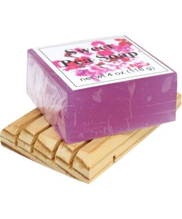 Sweet Pea Glycerin Soap - Eclectic Lady | 4 oz Bar for Luxurious Skin Care | International Shipping Available - Buy Online on SooperMarket.com