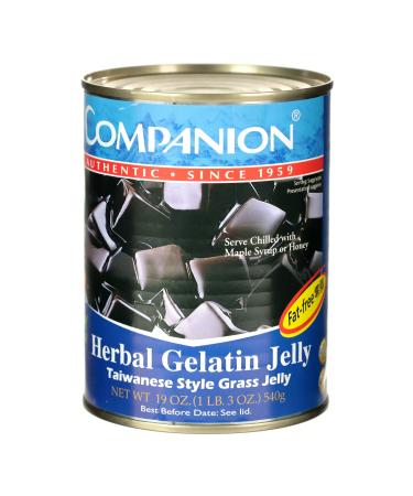 Companion Bubble Tea Grass Jelly - Taiwanese Style Grass Jelly 540g