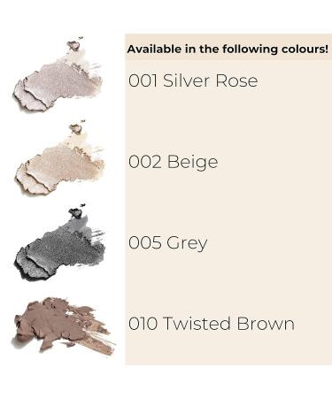 Gosh Forever Eye Shadow - Waterproof Creamy Eyeshadow Pen 002 Beige (Metallic) | Long-Lasting Color Perfume-Free Skin-Friendly | International Shipping Available - Buy Online on SooperMarket.com