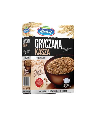 Melvit Premium Roasted Buckwheat Groats 400g