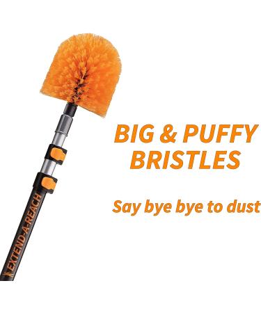 20ft High Reach Duster Kit with 5-12ft Extension Pole | Ultimate Cleaning Kit for High Ceilings, Fans & Cobwebs - Buy Online on SooperMarket.com