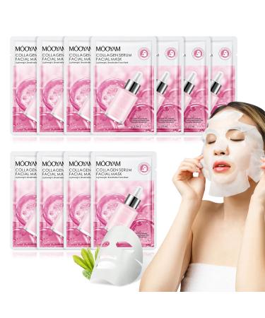 Limvoo 24K Hyaluronic Acid Mask Hyaluronic Acid Mask Korean Skin Care Products (Kollagen)