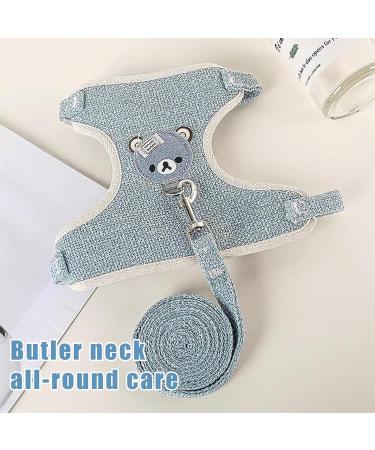 Guoyou 2-Pack Adjustable Soft Rabbit Leash & Dishes | Ideal for Dwarf Rabbits Bunnies Cats & Small Dogs - Perfect Pet Walking Solution - Buy Online on SooperMarket.com