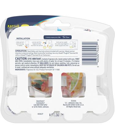 Glade PlugIns Refills Air Freshener Starter Kit | Hawaiian Breeze - 2 Warmers & 6 Essential Oil Refills for Home & Bathroom | Shop Internationally - Buy Online on SooperMarket.com