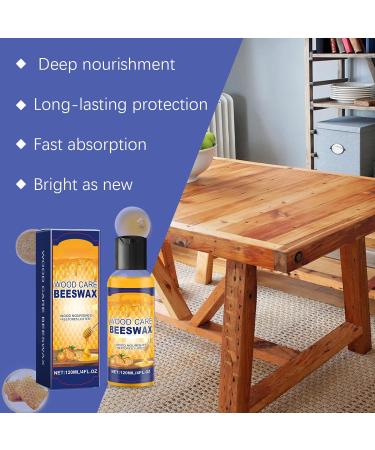 2024 New Natural Micro-Molecularized Beeswax Bees Wax Furniture Polish and Cleaner Wood Cleaner and Polish Furniture Beeswax Spray for Furniture Care Polishing (1pcs) - Buy Online on SooperMarket.com