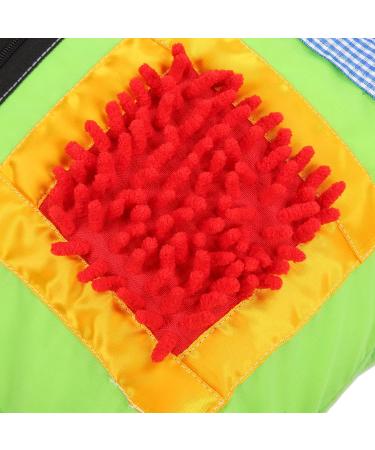 Dementia Activity Pillow Various Levels of Difficulty Motor Skills Development Zipper Multicolor Sensory Activity Pillow for Elderly for Travel - Buy Online on SooperMarket.com
